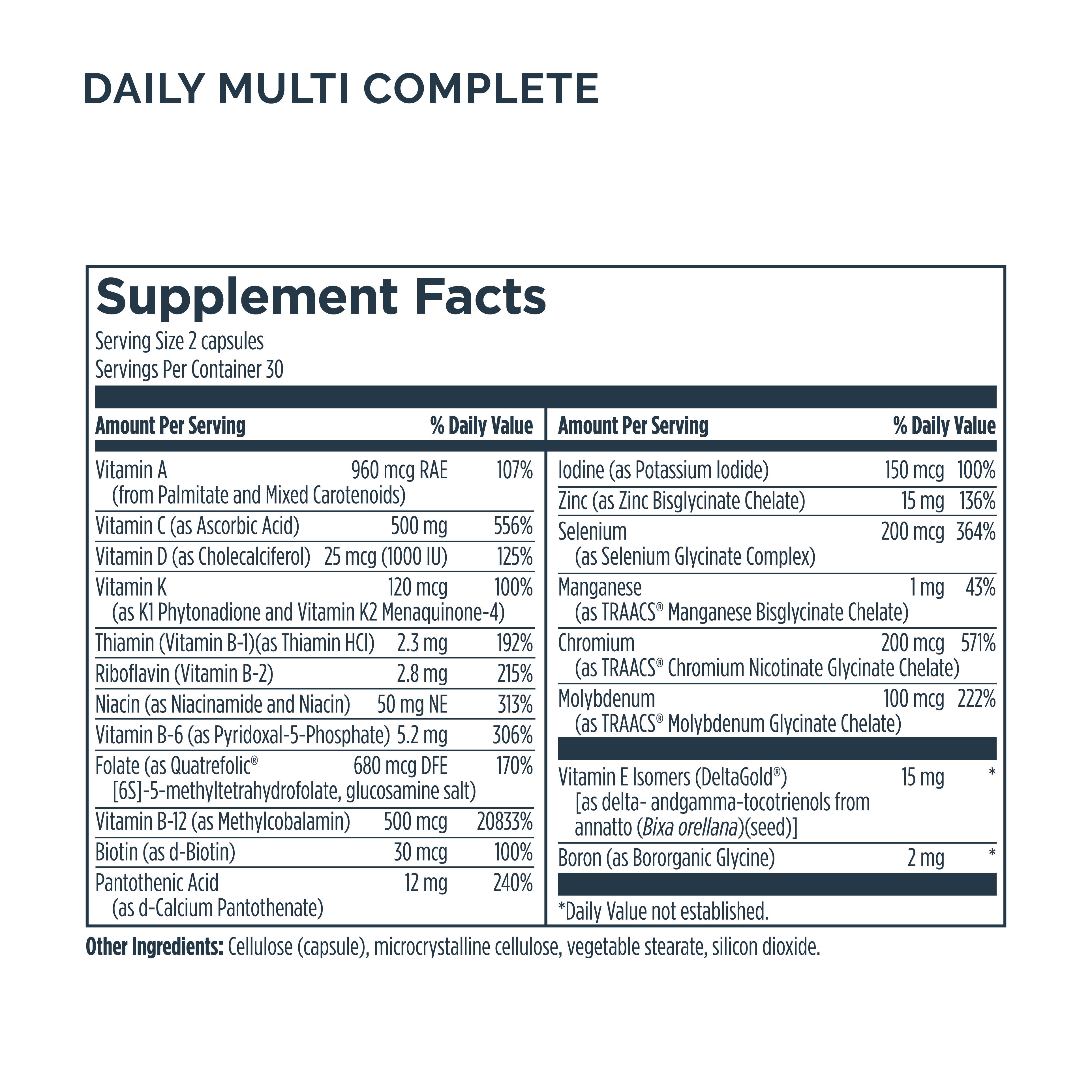 Daily Multi Complete